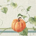 Tissue-Serviette 33 x 33 cm Heritage Harvest 3-lagig, 500 Stk/Krt (10 x 50 Stk)