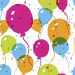 Tissue-Serviette 33 x 33 cm Splash Balloons 3-lagig, 240 Stk/Krt (12 x 20 Stk)