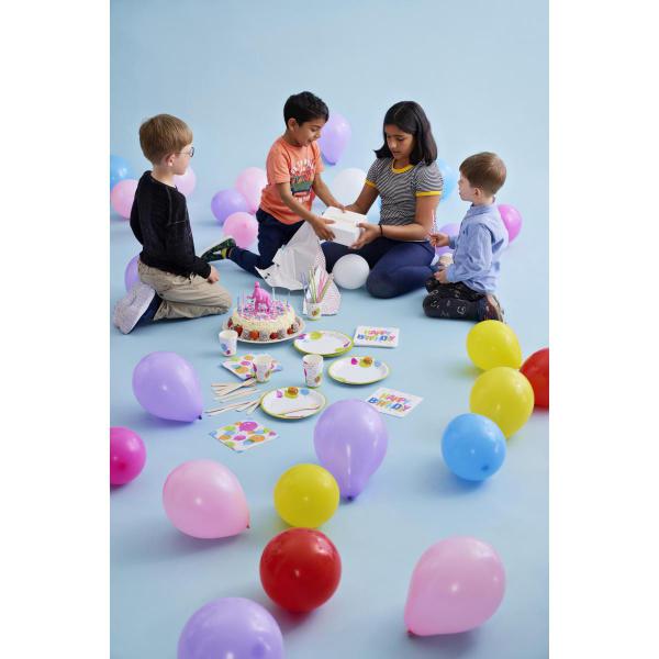 Tissue-Serviette 33 x 33 cm Splash Balloons 3-lagig, 240 Stk/Krt (12 x 20 Stk)