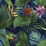 Tissue-Serviette 33 x 33 cm Jungle Paraiso 3-lagig, 240 Stk/Krt (12 x 20 Stk)