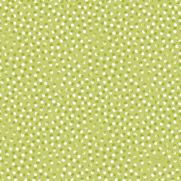 Tissue-Serviette 33 x 33 cm Playful Dots Kiwi 3-lagig, 240 Stk/Krt (12 x 20 Stk)