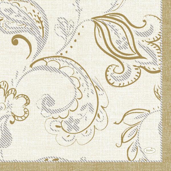 Tissue-Serviette 33 x 33 cm Golden Grace Cream 3-lagig, 240 Stk/Krt (12 x 20 Stk)