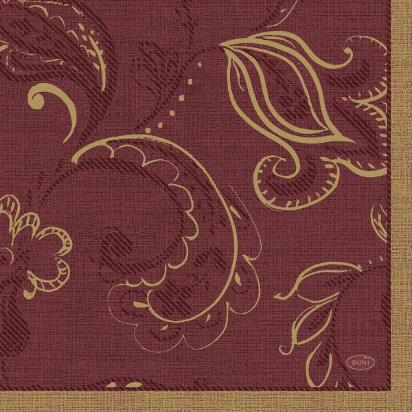 Tissue-Serviette 33 x 33 cm Golden Grace Bordeaux 3-lagig, 240 Stk/Krt (12 x 20 Stk)