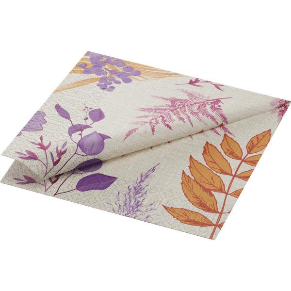 Tissue-Serviette 33 x 33 cm Bright Autumn 3-lagig, 500 Stk/Krt (10 x 50 Stk)