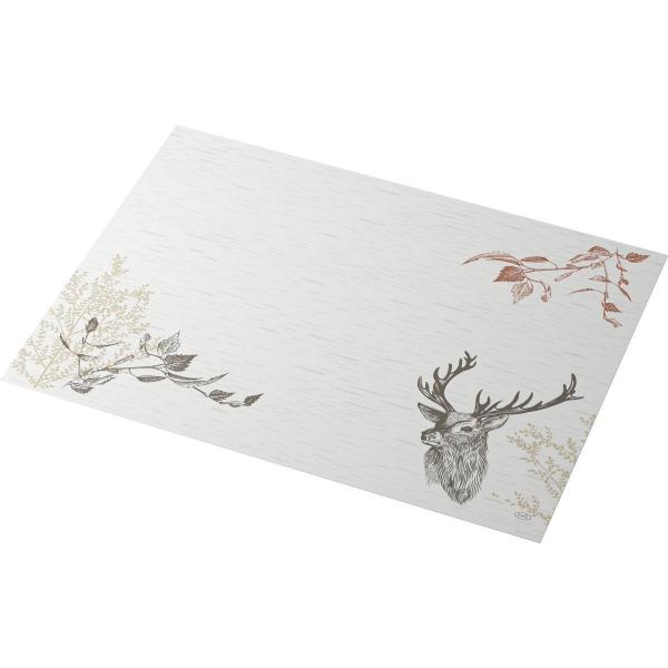 Bio Dunicel®-Tischset 30 x 40 cm Wood & Deer, 500 Stk/Krt (5 x 100 Stk)