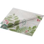 Tissue-Serviette 40 x 40 cm Winter Greenery 3-lagig, 1000 Stk/Krt (4 x 250 Stk)