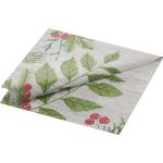 Tissue-Serviette 24 x 24 cm Winter Greenery 3-lagig, 1000 Stk/Krt (20 x 50 Stk)