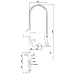 Zweigriffmischer 26L-1801B