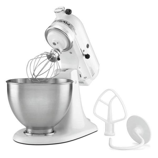 KitchenAid 5K45SSEWH, weiß, 4,28L