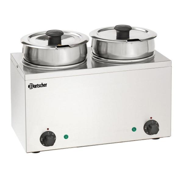 Bain Marie Hotpot, 2x Topf, 3,5 L