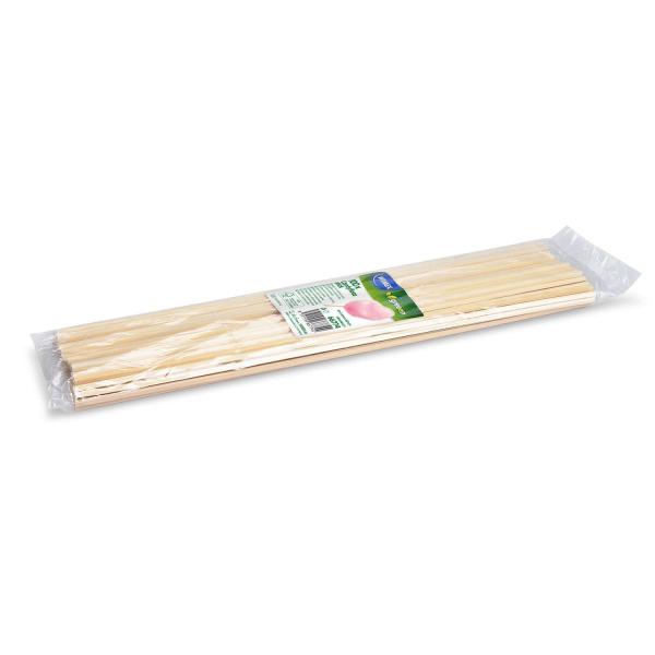Zuckerwattestab (aus Bambus FSC 100%) 4 x 4 mm x 40cm [100 St.]
