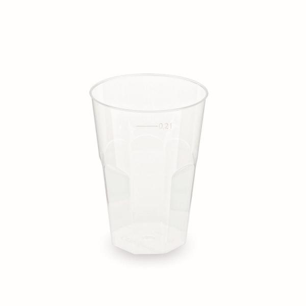 Pfandbecher (PP) wiederverwendbar Cocktail Ø70mm 0,2L [25 St.]