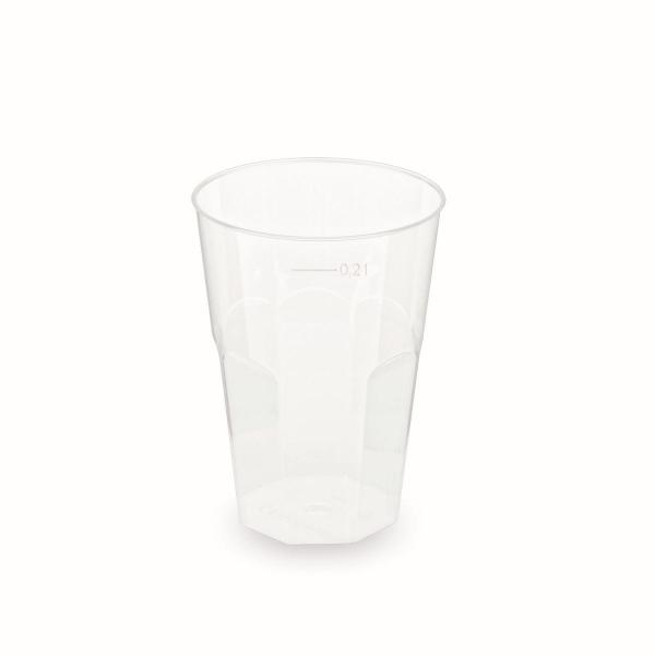 Pfandbecher (PP) wiederverwendbar extra-stark Cocktail Ø70mm 0,2L [12 St.]