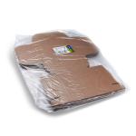 Burgerbox (PAP FSC Mix) faltbar fettdicht kraft 145 x 145 x 150 mm [50 St.]