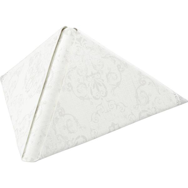 Serviette Dunilin® 40 x 40 cm Opulent White, 540 Stk/Krt (12 x 45 Stk)