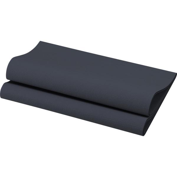 Bio Dunisoft® Serviette 40 x 40 cm Schwarz, 360 Stk/Krt (6 x 60 Stk)