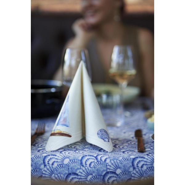 Dunisoft®-Serviette 40 x 40 cm Tide, 720 Stk/Krt (12 x 60 Stk)