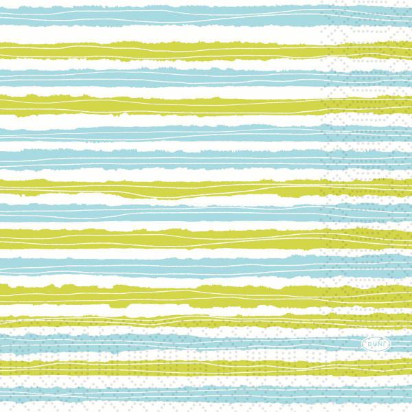 Tissue-Serviette 33 x 33 cm Elise Stripes 3-lagig, 1000 Stk/Krt (4 x 250 Stk)