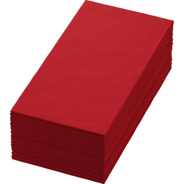 Bio Dunisoft® Serviette 40 x 40 cm Rot, 360 Stk/Krt (6 x 60 Stk)