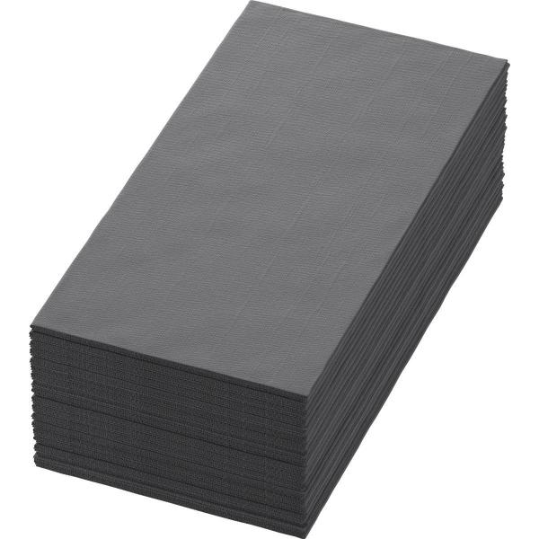 Bio Dunisoft® Serviette 40 x 40 cm Granite Grey, 360 Stk/Krt (6 x 60 Stk)