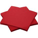 Bio Dunisoft® Serviette 20 x 20 cm Rot, 2880 Stk/Krt (16 x 180 Stk)