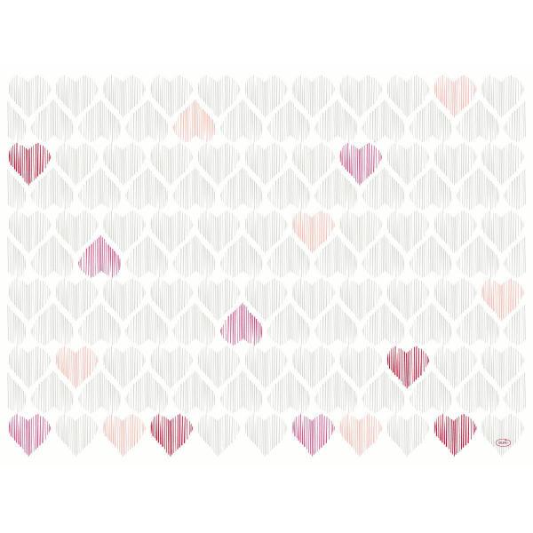 Dunicel®-Tischset 30 x 40 cm Amour, 500 Stk/Krt (5 x 100 Stk)